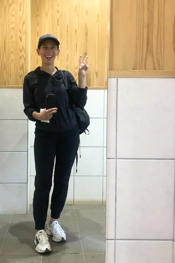 Kerstin Ludwig during an international study trip